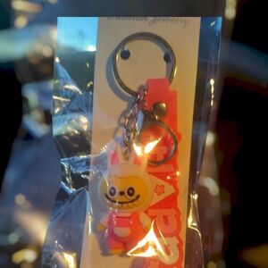 LABUBU Cute Pink Bunny Keychain🤍🩷